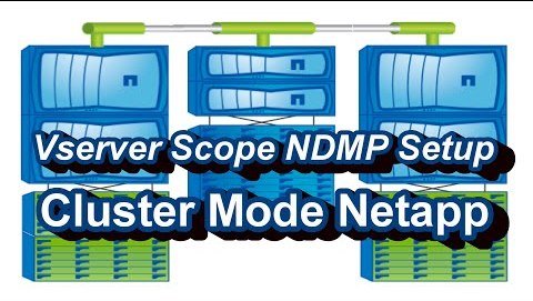 Enable Vserver Scope NDMP NetApp Cluster Mode